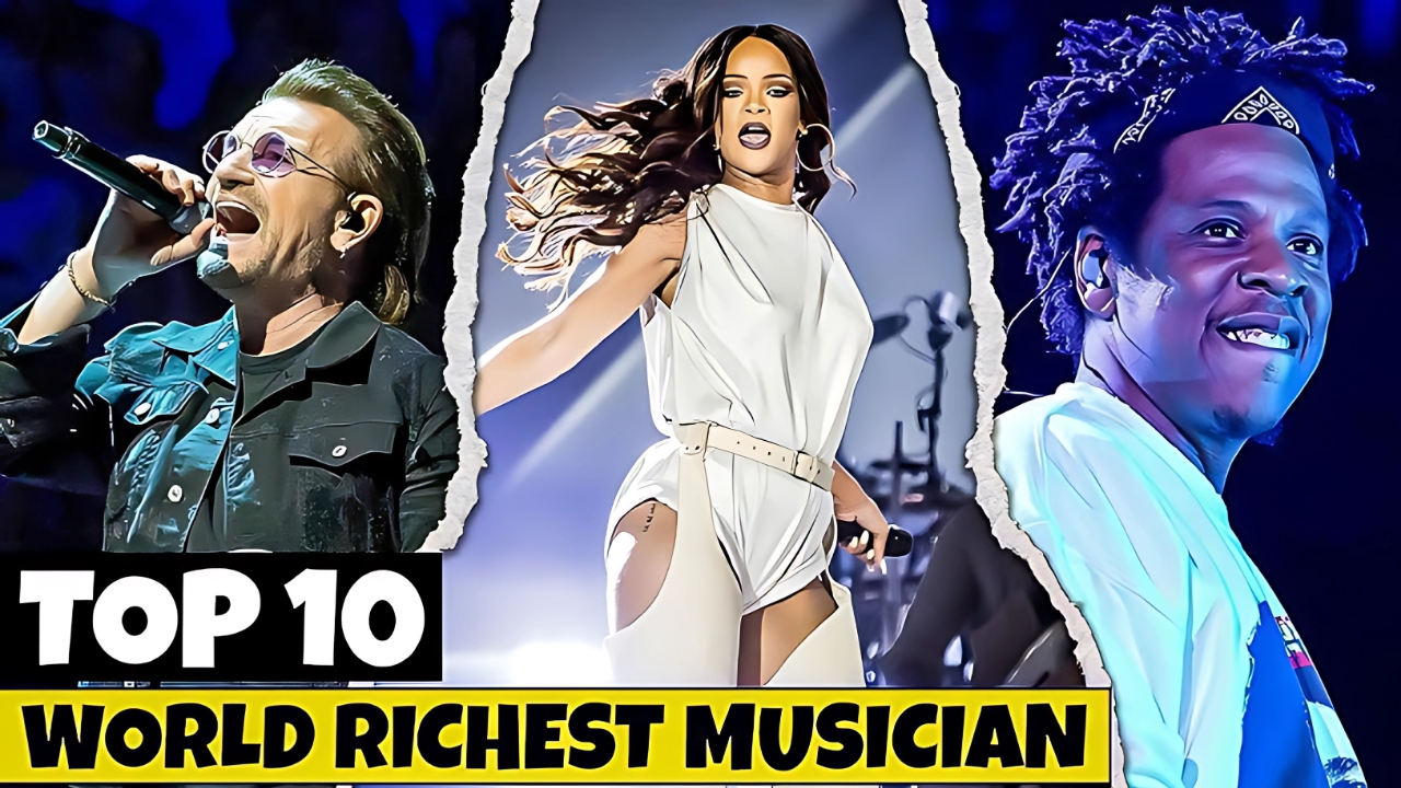 Top 10 Music Millionaires in 2025